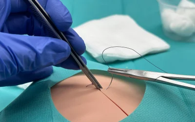Suturing and wound care